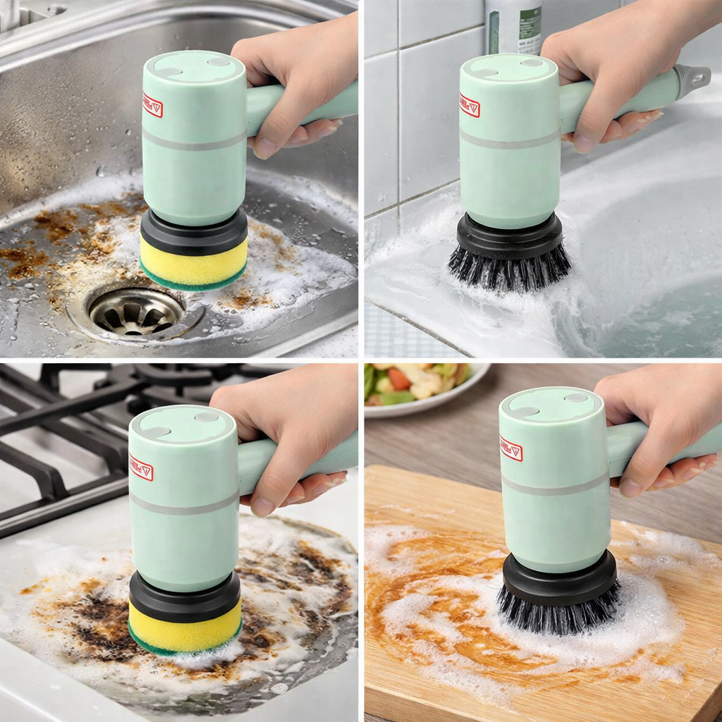 Ultimate Cordless Power Spin Scrubber